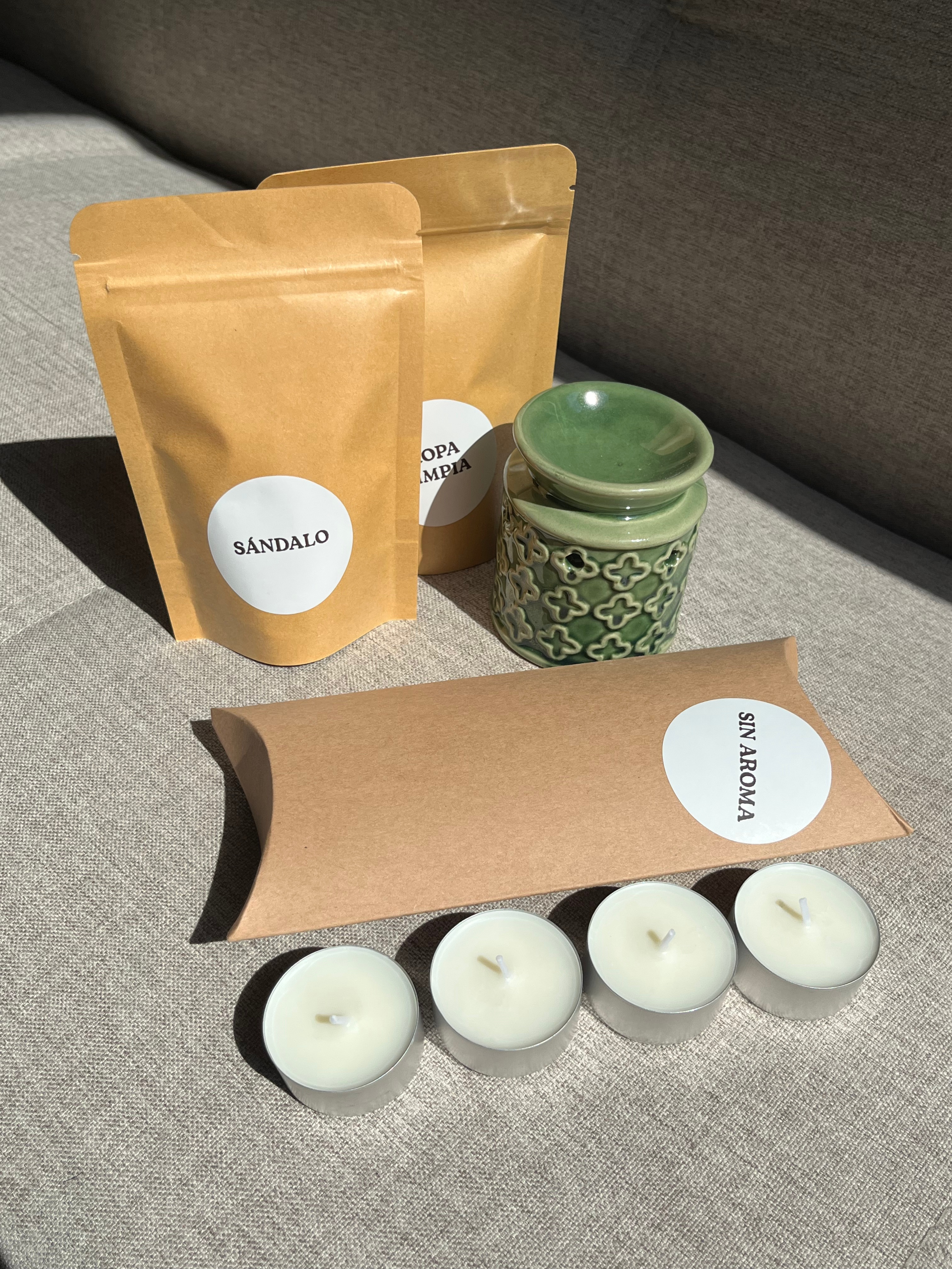 Pack Aromaterapia Mediano - Verde