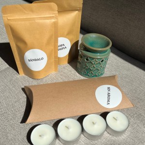 Pack Aromaterapia Mediano - Azul Turquesa