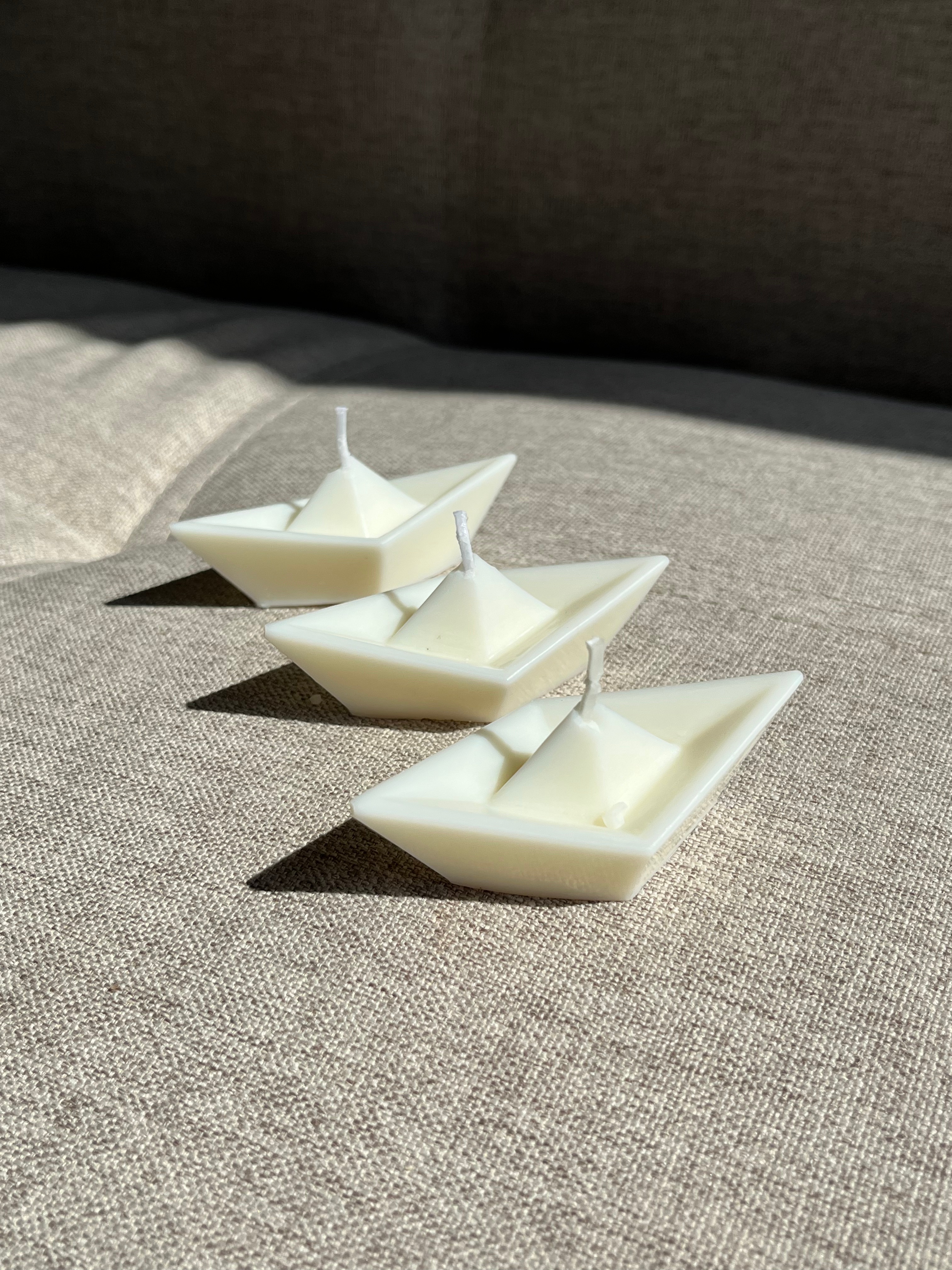 Velas Barquitos de Papel