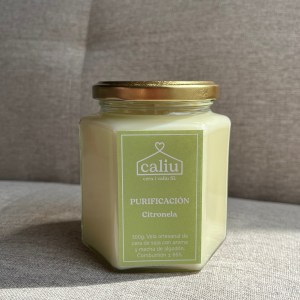 Vela en Tarro - Citronela