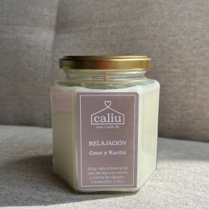Vela Relajación - Coco y Karité