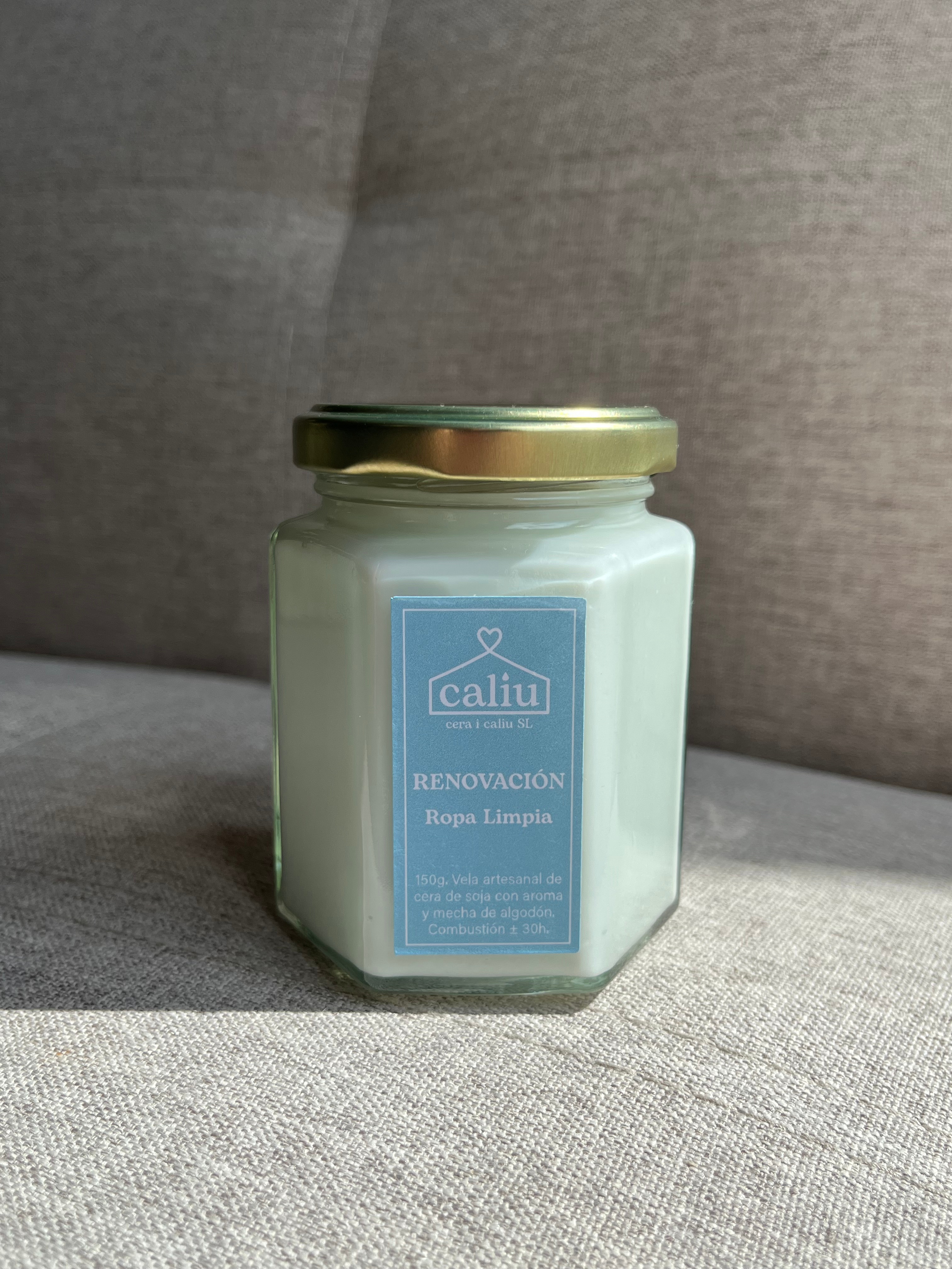 Vela en Tarro - Ropa Limpia (mini)