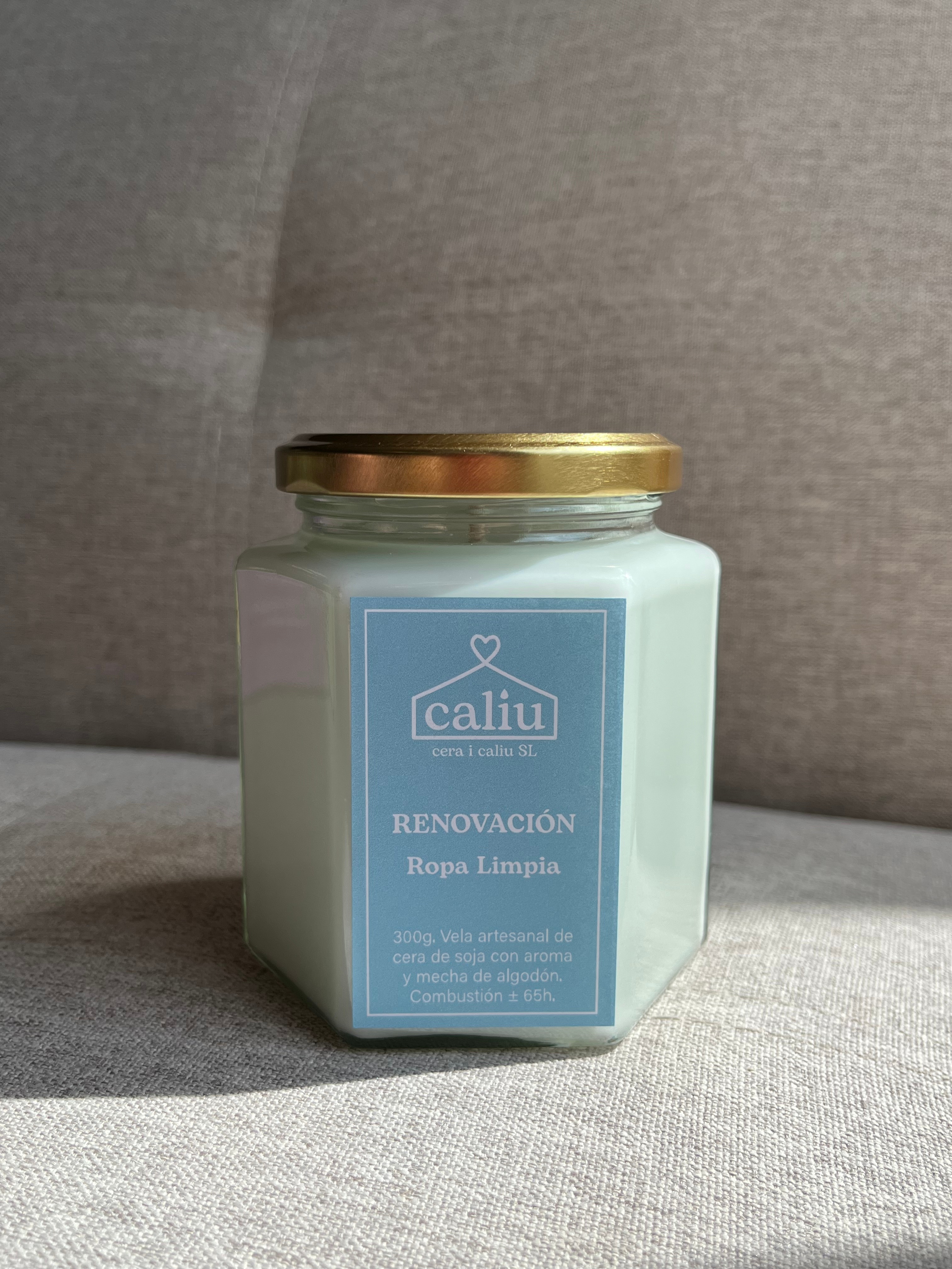 Vela en Tarro - Ropa Limpia