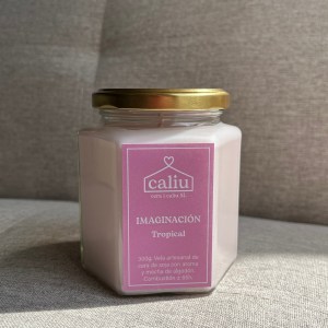 Vela en Tarro - Tropical