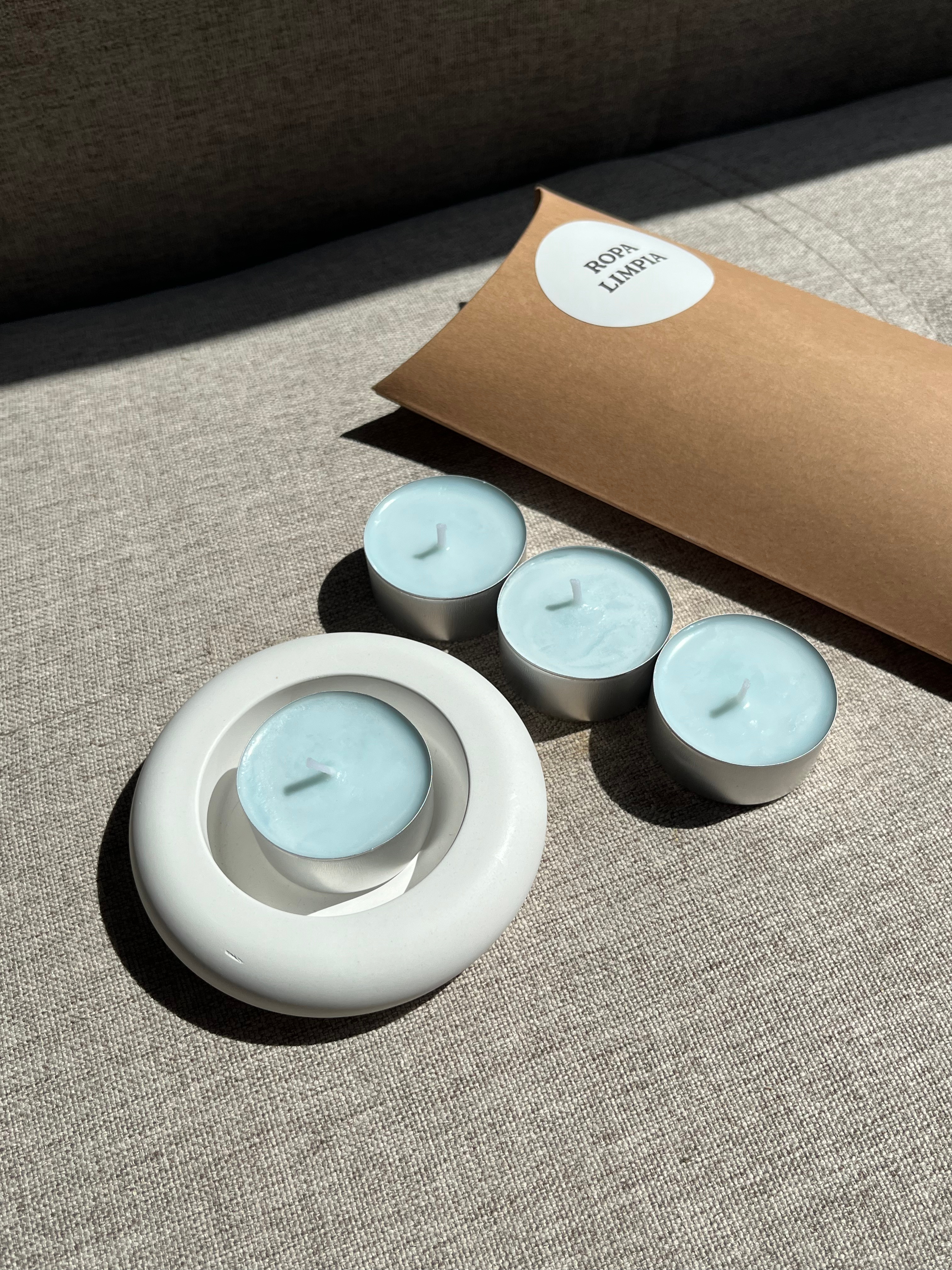 Pack 4 Velas de té con aroma - Imagen 7